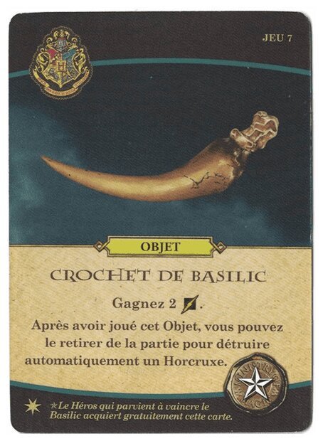 Harry Potter - Bataille à Poudlard - Crochet de basilic