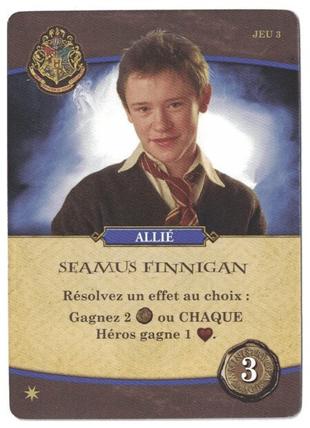 Harry Potter - Bataille à Poudlard - Seamus Finnigan