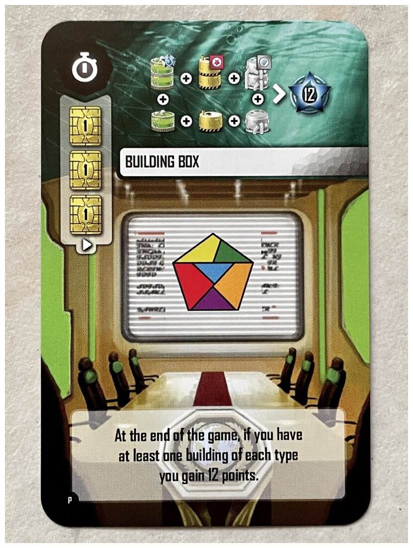 Underwater Cities - Building Box Promo Card