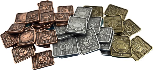 Underwater Cities - Metal Credit Chips