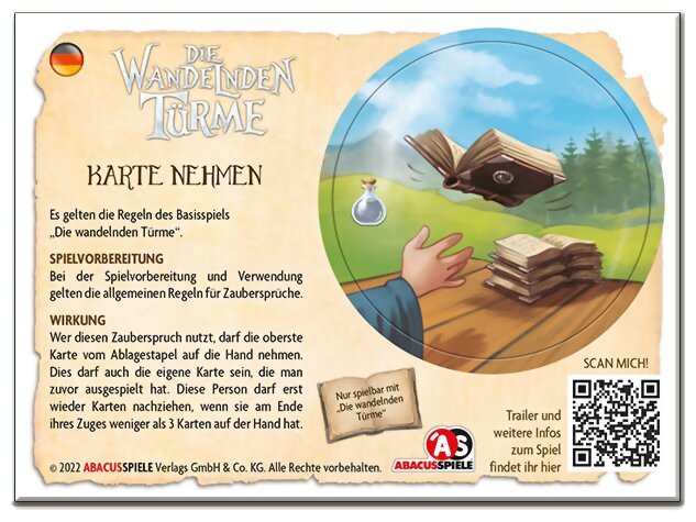 Die Wandelnden Türme - Karte nehmen