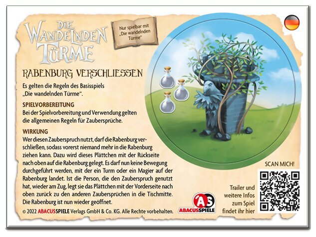 Die Wandelnden Türme - Rabenburg verschließen
