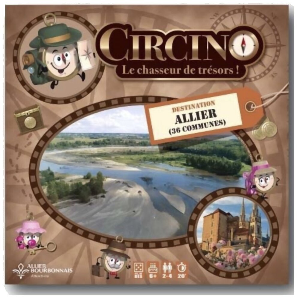 Circino - Destination Allier - Le Chasseur De Trésors !