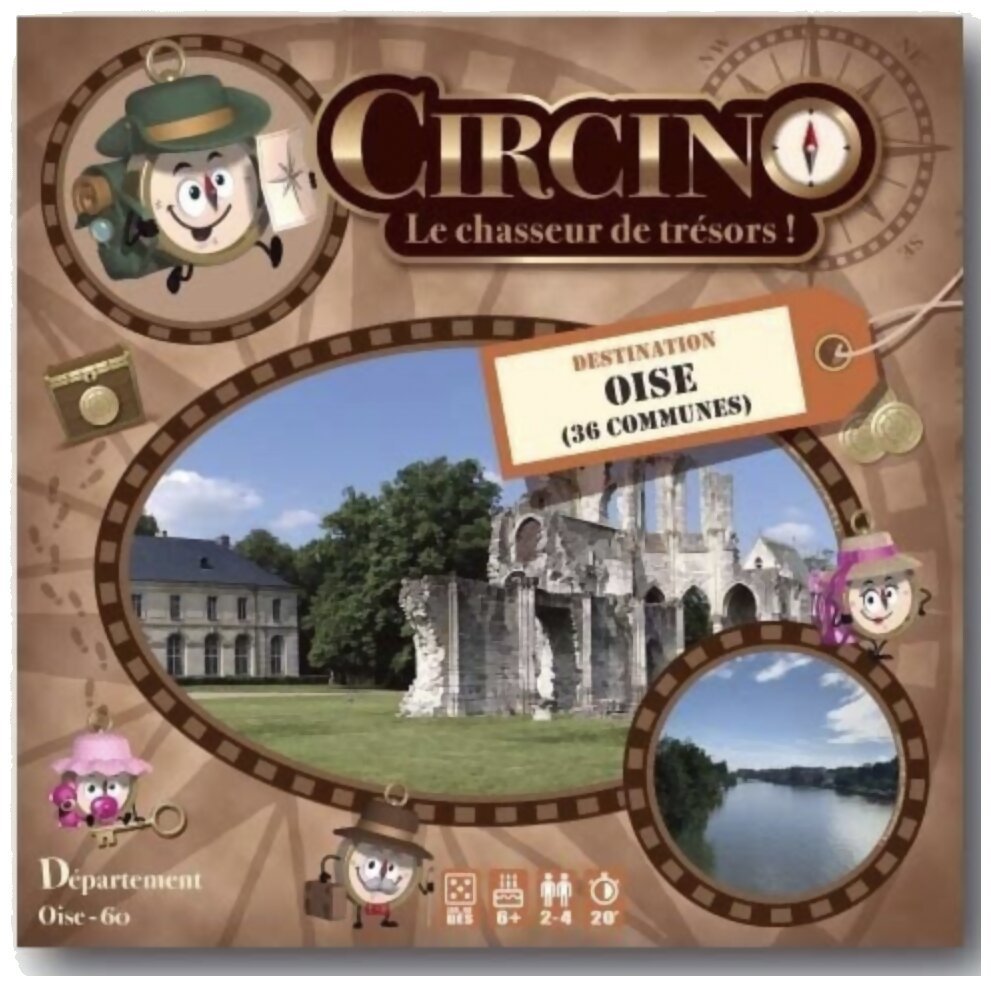 Circino - Destination Oise - Le Chasseur De Trésors !