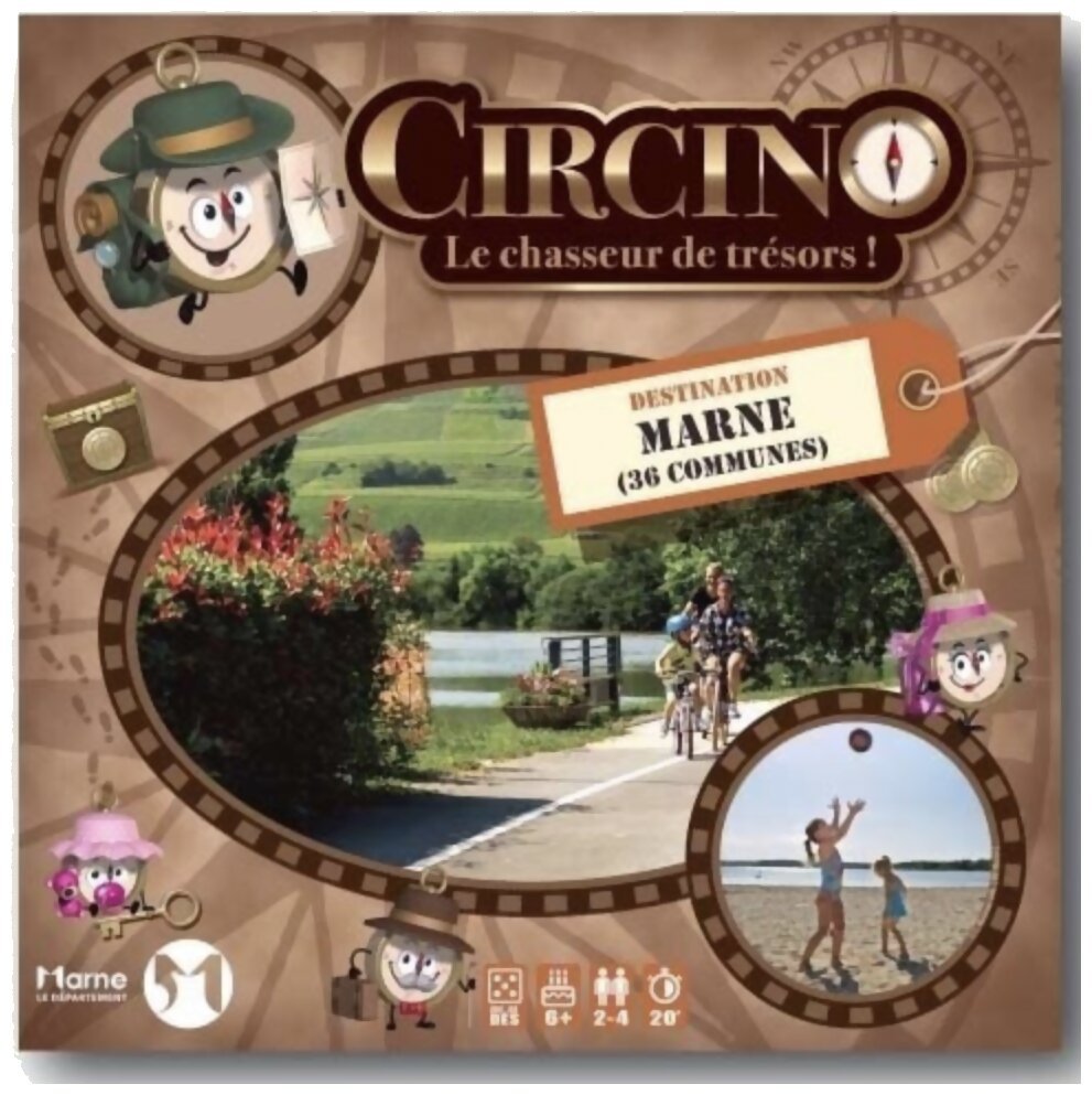 Circino - Destination Marne - Le Chasseur De Trésors !
