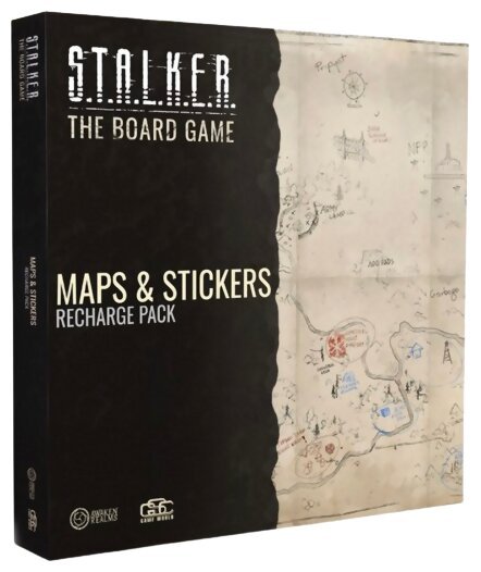 S.T.A.L.K.E.R. - Maps & Stickers Recharge Pack - The Board Game
