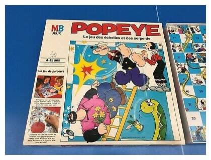 Popeye - Le jeu des échelles