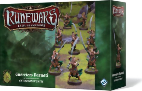 Runewars  - Guerriers Darnati - Le Jeu De Figurines - Extension d'Unité