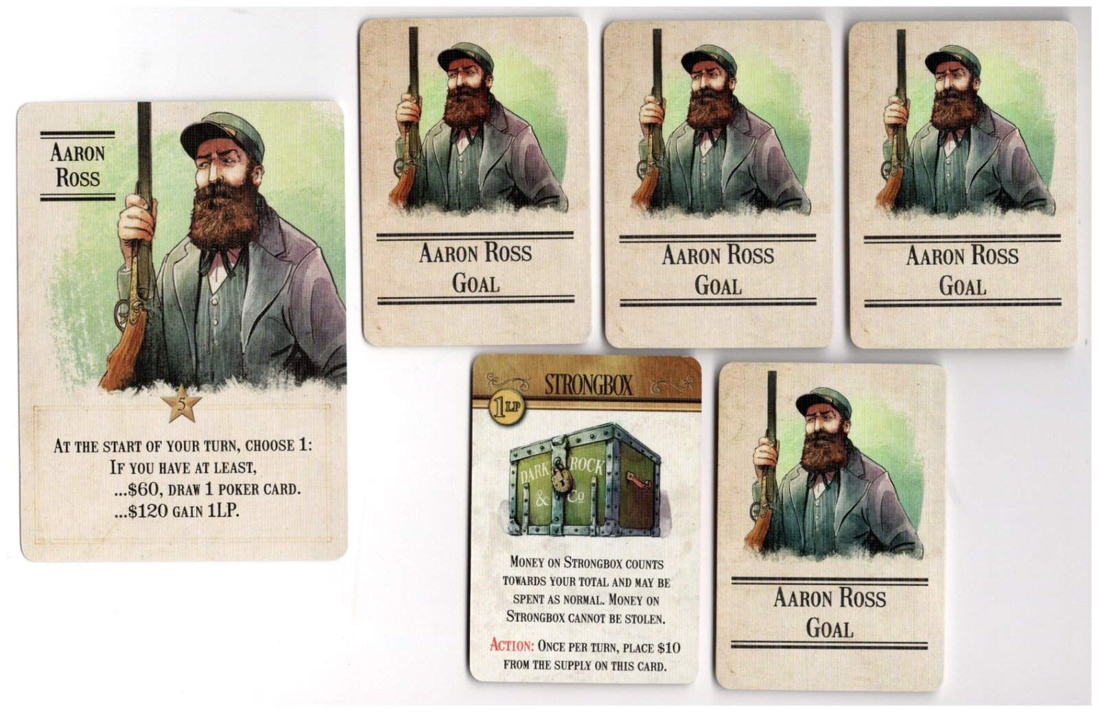 Western Legends - Aaron Ross Promo Cards