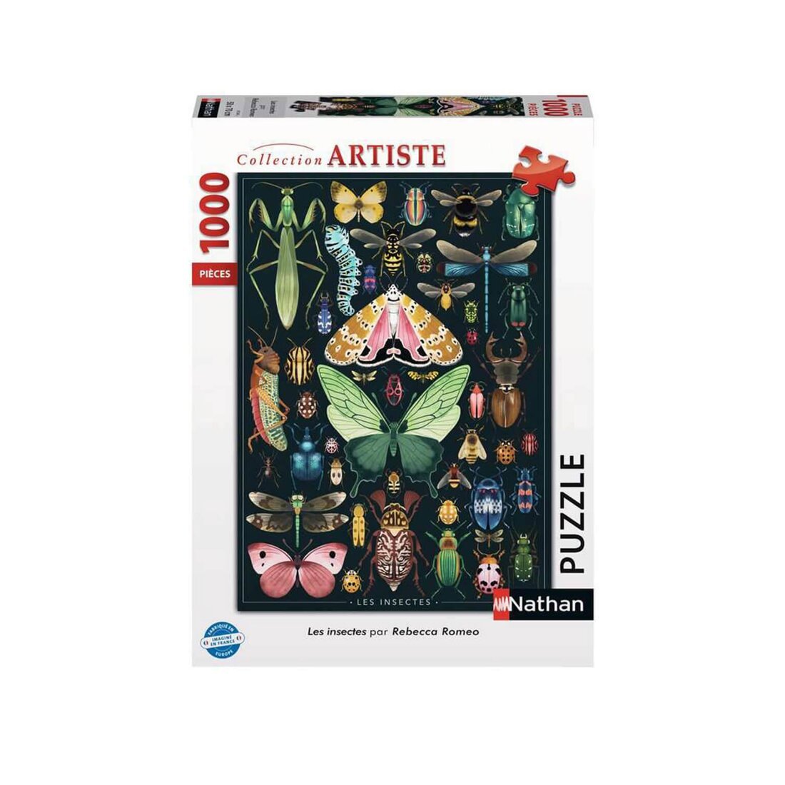 Puzzle - Les insectes - 1000 pièces