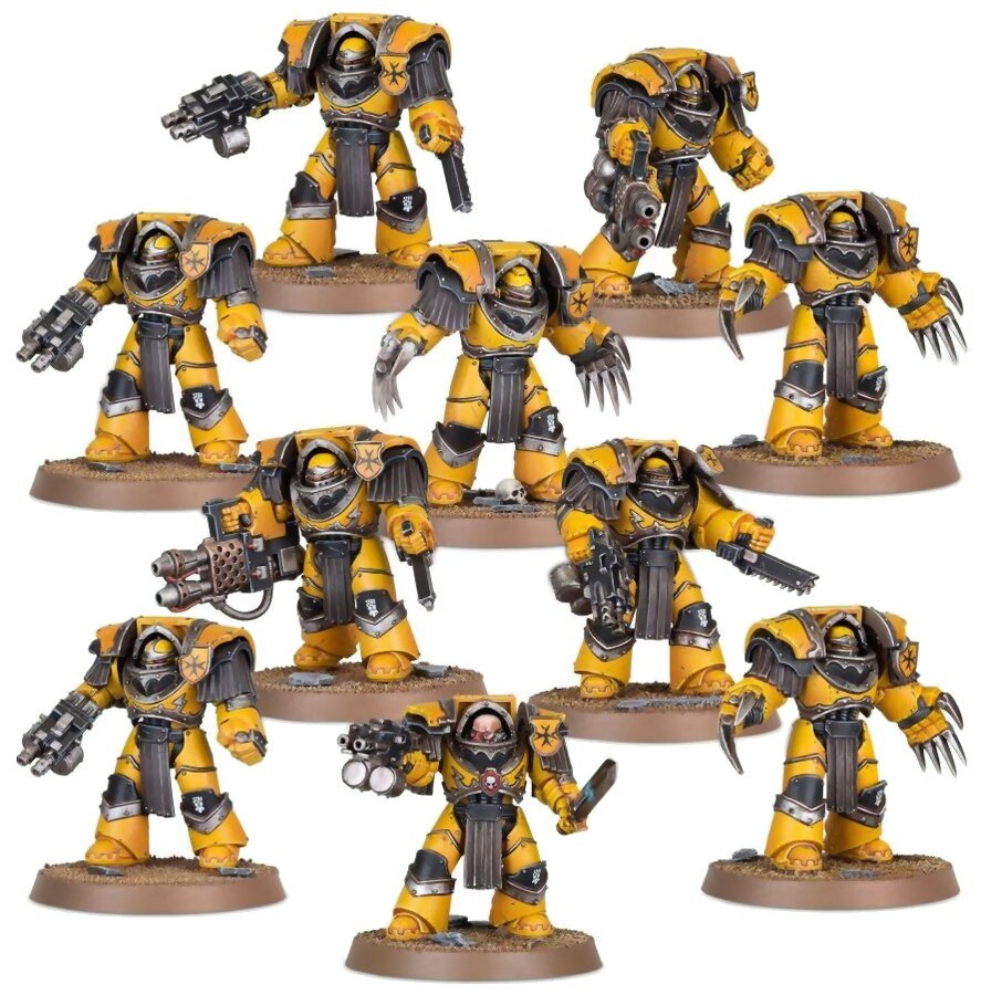 Escouade Terminators Cataphractii de Légion