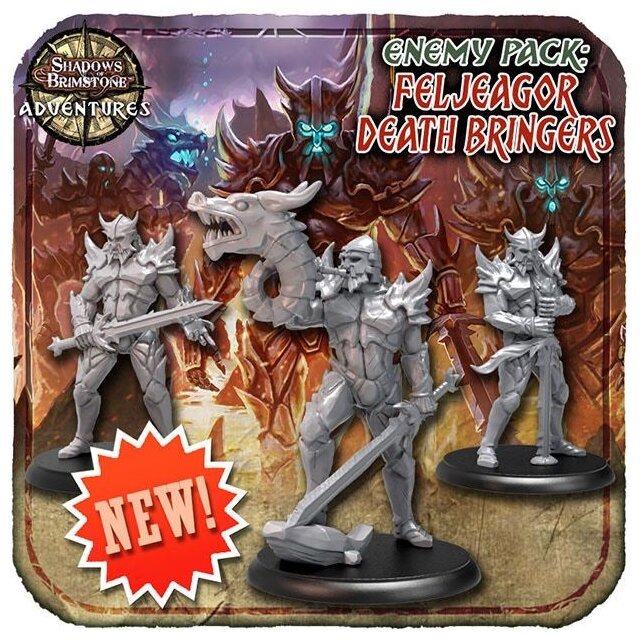 Shadows of Brimstone Adventures – Feljeagōr Death Bringers - Enemy Pack