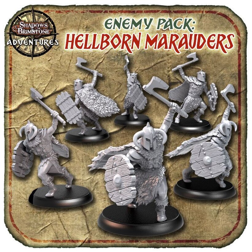 Shadows of Brimstone Adventures – Hellborn Marauders - Enemy Pack