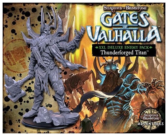 Shadows of Brimstone - Gates of Valhalla – Thunderforged Titan - XXL Deluxe Enemy Pack