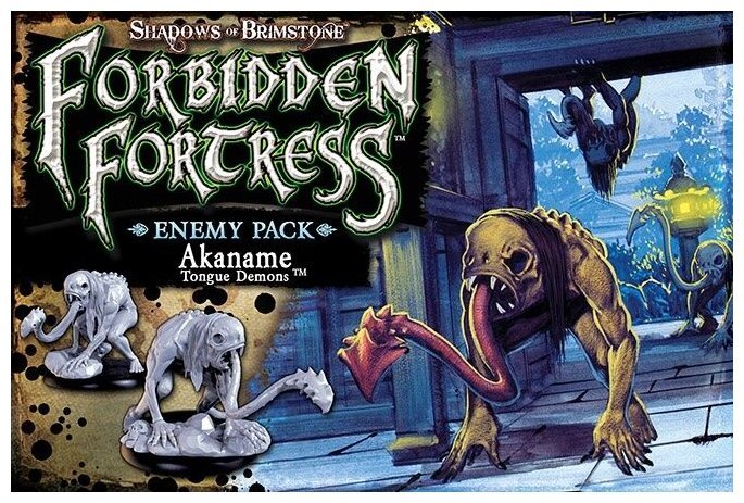 Shadows of Brimstone - Forbidden Fortress - Akaname Tongue Demons - Enemy Pack