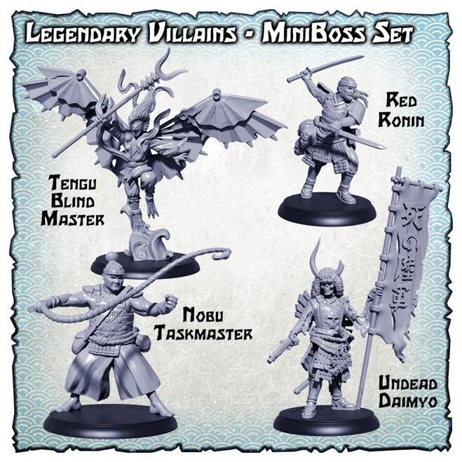 Shadows of Brimstone - Legendary Villains - MiniBoss Set