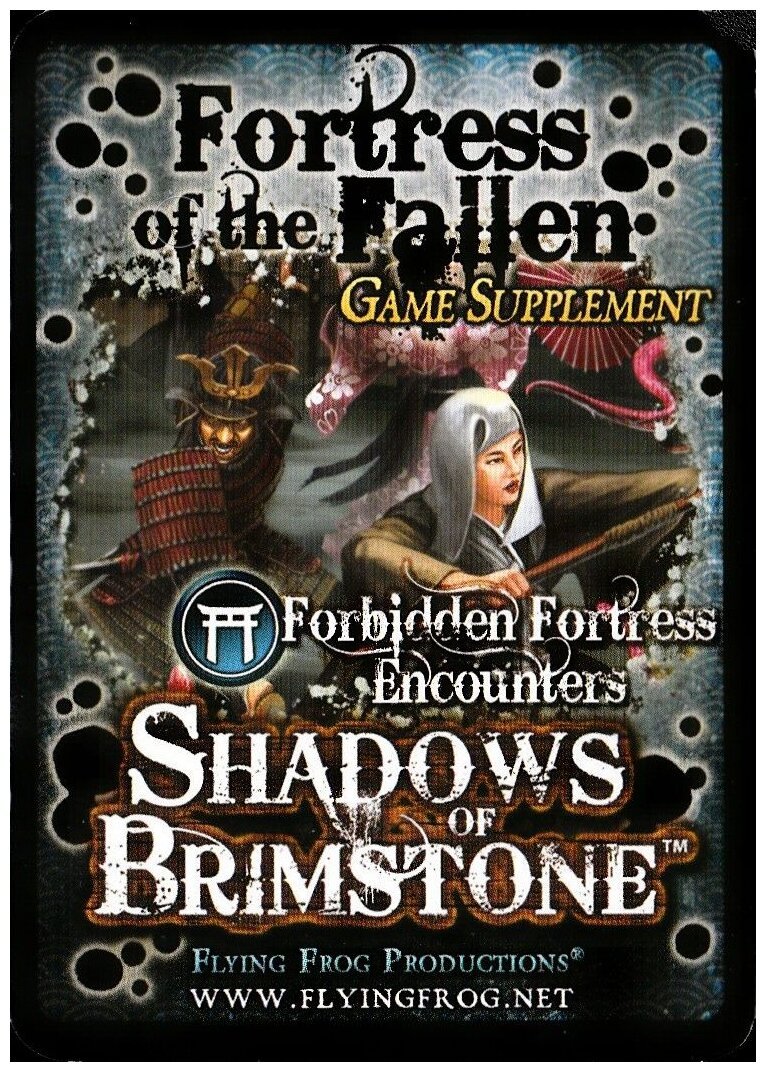 Shadows of Brimstone - Fortress of the Fallen - Game Supplement