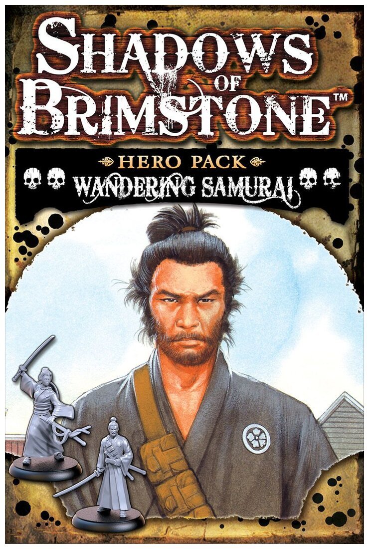 Shadows of Brimstone - Wandering Samurai - Hero Pack