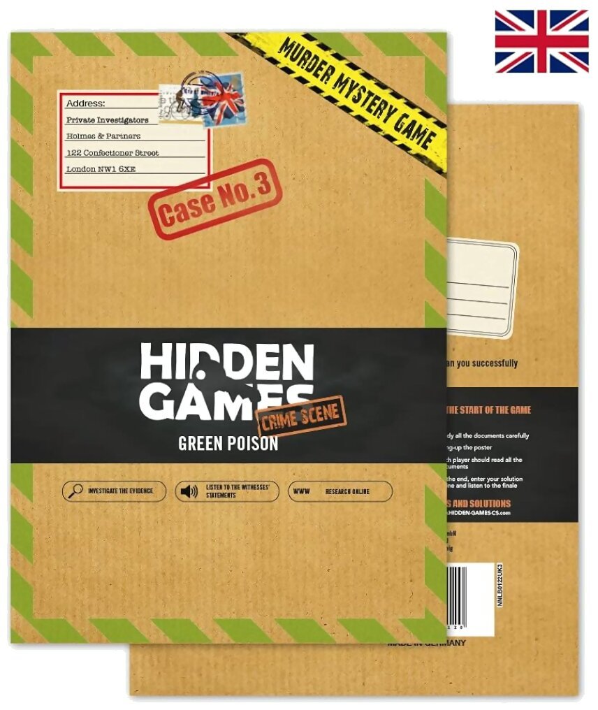 Hidden Games - Green Poison - Crime Scene - Case No. 3