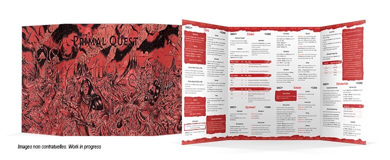 Primal Quest - L'écran de l'arbitre