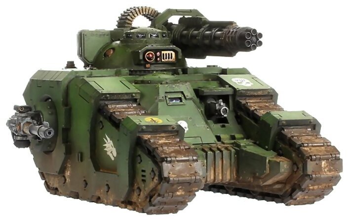 Warhammer 40k - Char d'assaut sicaran punisher de la légion
