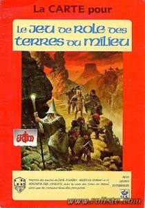 Le Jeu de Rôle des Terres du Milieu - La Carte