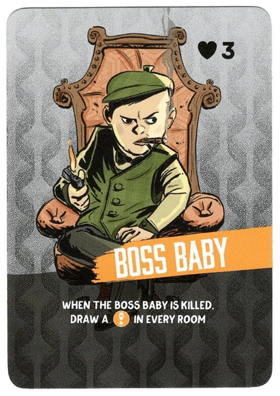 Vengeance Roll & Fight – Baby Boss Promo Card