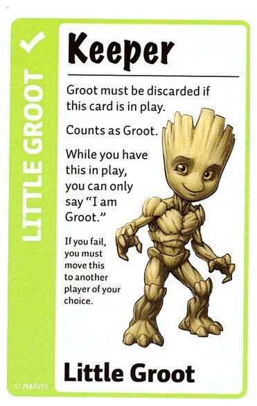 Marvel Fluxx - Little Groot - Promo Card