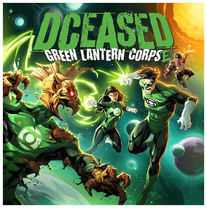 DCeased A Zombicide Game - Green Lantern Corpse