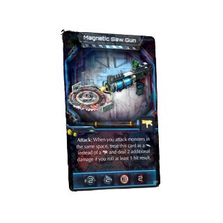Deep Madness - Magnetic Saw Gun - Promo Card