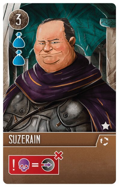Vicomtes du Royaume de l'Ouest - Suzerain