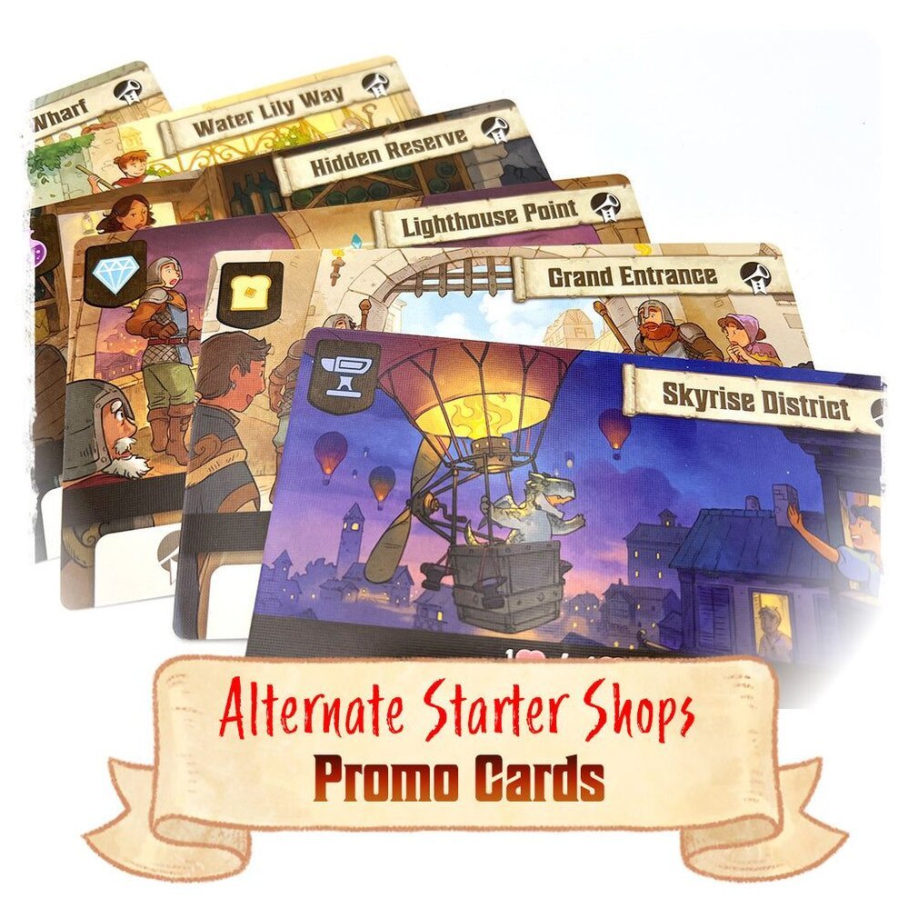 Flamecraft - Alternate Starter Shop Cards
