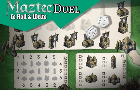 Maztec Duel - Le Roll & Write