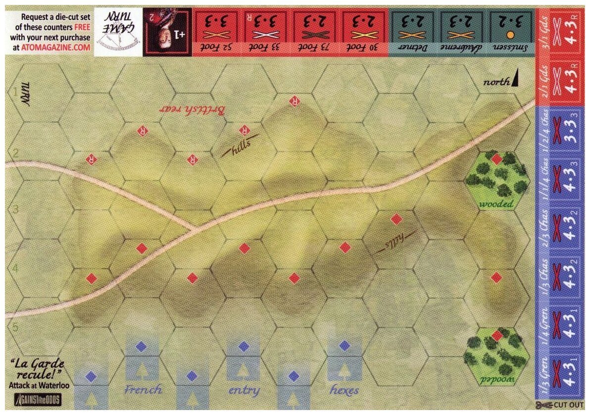 "La Garde recule!" - Attack At Waterloo