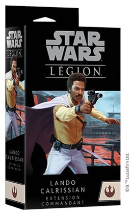 Star Wars Légion - Lando Calrissian - Rebelle - Extension Commandant