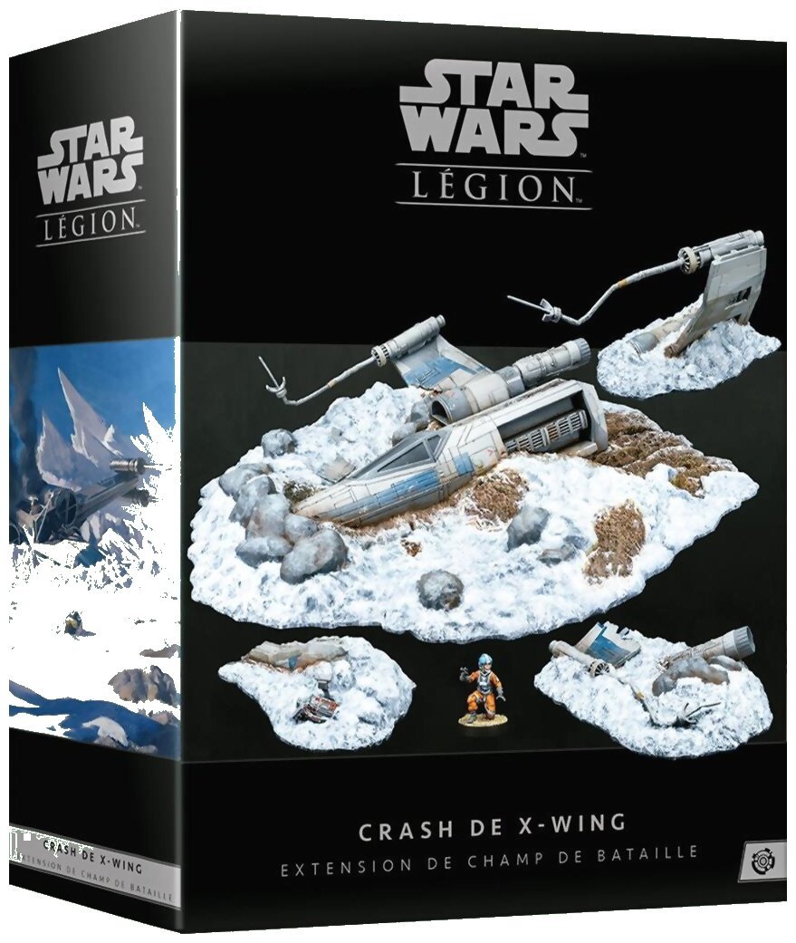 Star Wars Légion - Crash de X-Wing - Extension de Champ de Bataille