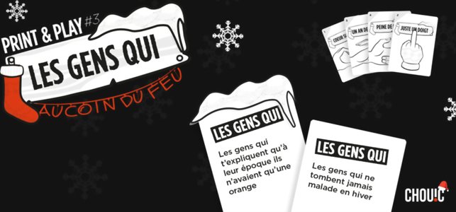 Les Gens Qui - Au coin du feu - Print & Play