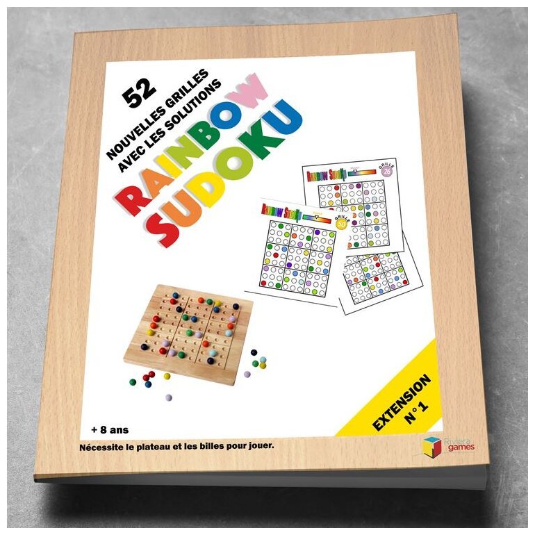 Rainbow Sudoku - 52 nouvelles grilles - Extension n°1