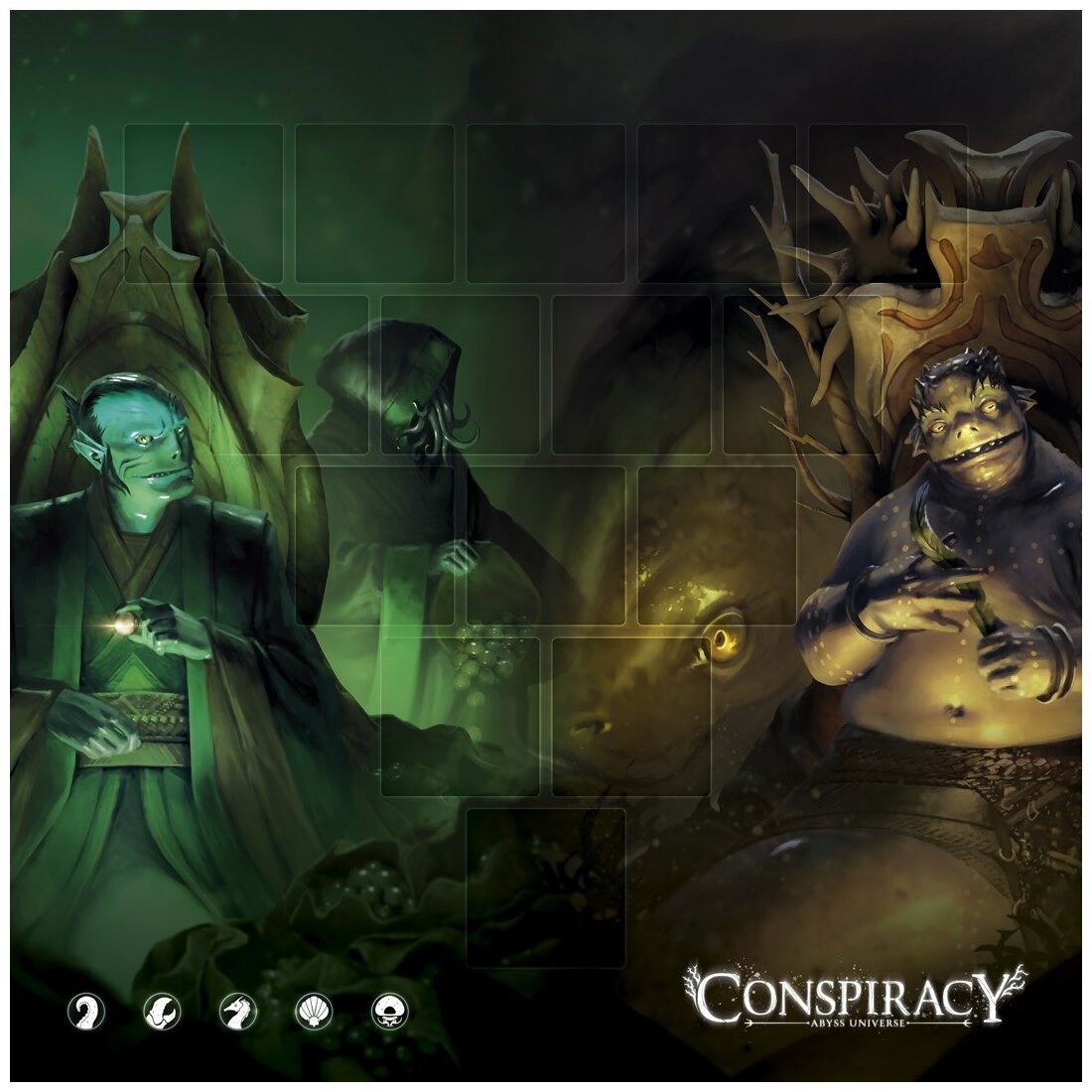 Conspiracy - Tapis de jeu Marchands & Cultivateurs - Abyss Universe