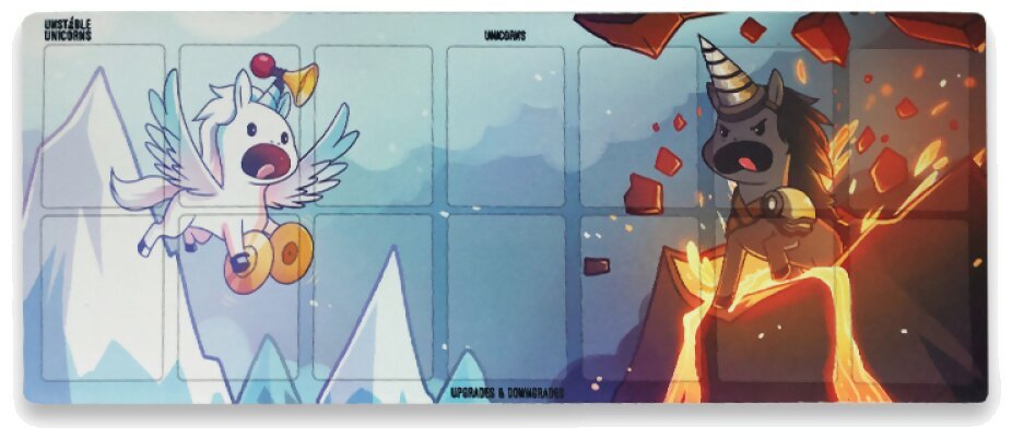 Unstable Unicorns - Fire & Ice Playmat