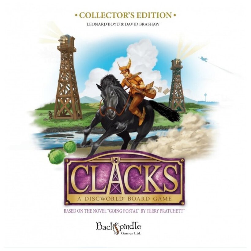 Clacks - A discworld board game Collector's Edition