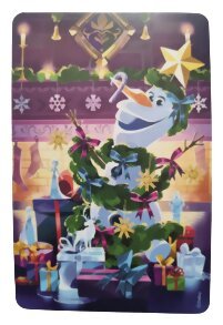 Dixit Disney - Carte Olaf en arbre de Noël