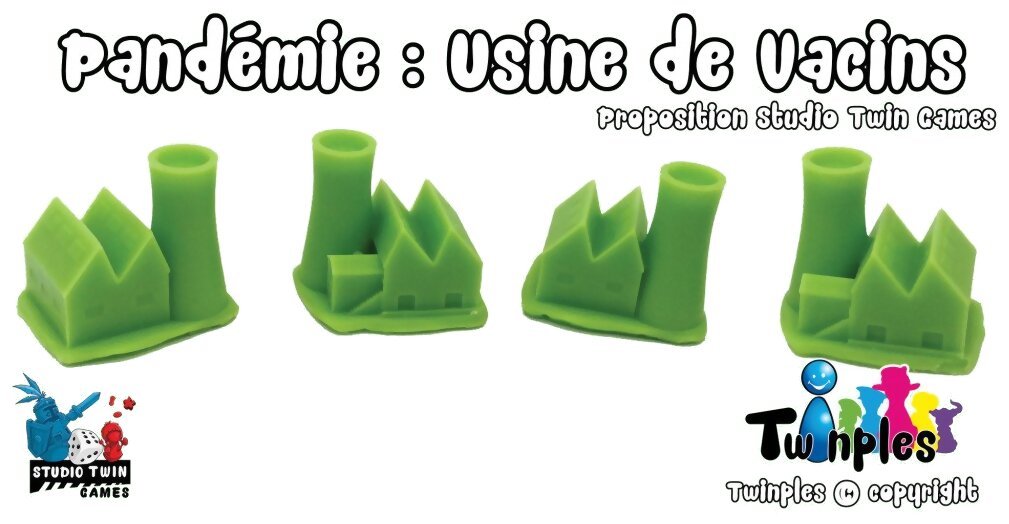 Pandémie - Usine de vaccins - Twinples