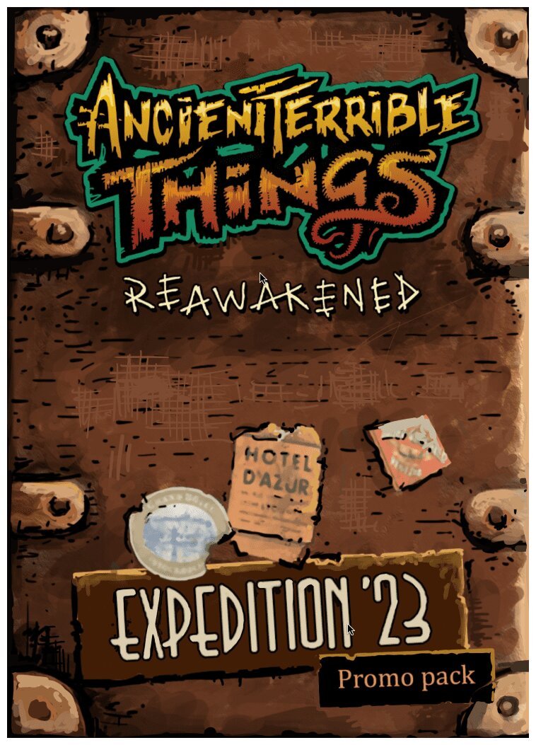 Ancient Terrible Things - Kickstarter 2023 Promo Pack