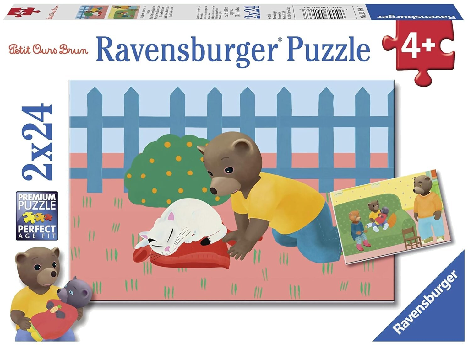 Puzzle Petit Ours Brun à la Maison