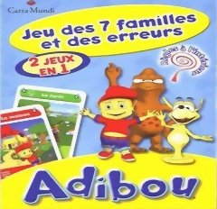 Adibou jeu des 7 familles et des erreurs — Édition 2004