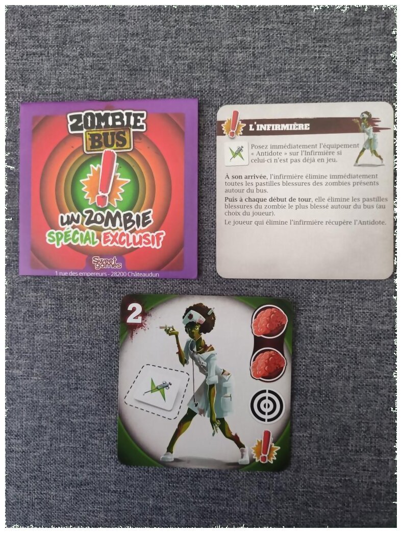 Zombie Bus - L'infirmière