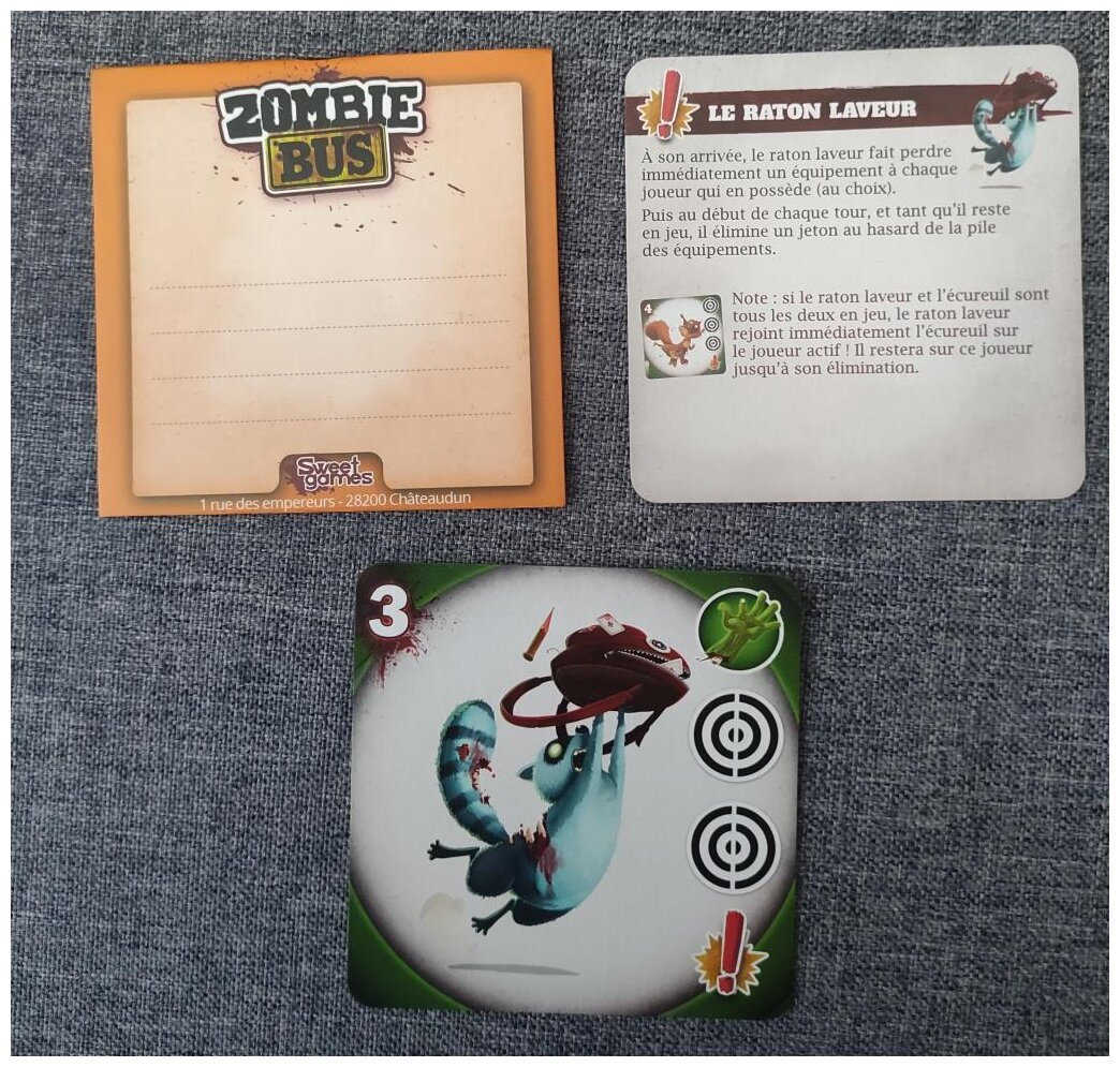 Zombie Bus - Le Raton Laveur
