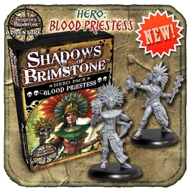 Shadows of Brimstone - Blood Priestess - Hero pack