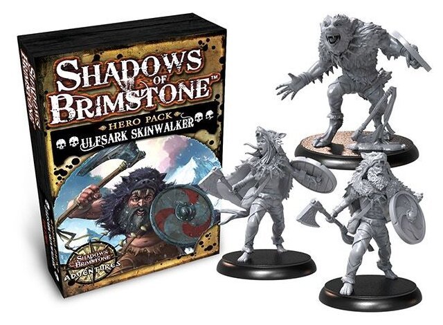 Shadows of Brimstone - Gates of Valhalla - Ulfsark Skinwalker - Hero Pack